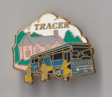 PIN'S   THEME  ARTHUS BERTRAND  BUS RENAULT  TRACER - Arthus Bertrand