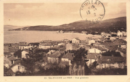 [-5%] FRANCE - Ste Maxime Sur Mer - Vue Générale - Vue Sur La Ville - Carte Postale Ancienne - Sainte-Maxime