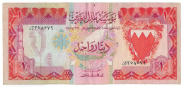 Bahrain Monetary Agency 1973 Banknote 1 Dinar P-3 F - Bahrain