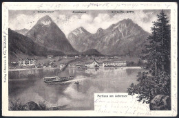 Delcampe - CPA Dessinée, Dos Précurseur - AUTRICHE - PERTISAU AM ACHENSEE - - Pertisau