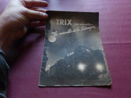 Catalogue De Modélisme Trix 14pages - Petites Usures - Otros & Sin Clasificación