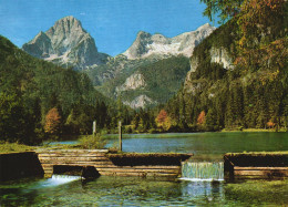 HINTERSTODER, DAM, WATERFALL, MOUNTAIN, LANDSCAPE, POSTCARD, AUSTRIA - Hinterstoder
