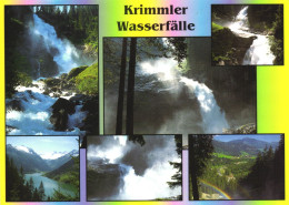 KRIMML, WATERFALL, MOUNTAIN, LANDSCAPE,  POSTCARD, AUSTRIA - Krimml