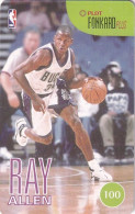 PHILIPPINES(chip) - Basketball/Ray Allen, Exp.date 31/03/03, Used - Philippinen