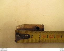 Une Balle Démilitarisées De 9 Mm Extra Long 35 Mm - Bergmann 1937- Tres Bon Etat - Armas De Colección