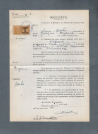 VP23.774 - VALPARAISO X ANVERS X LE HAVRE 1936 - Requête / Ordonnance - Capitaine MAHE, Navire Français ¨ ARIZONA ¨ - Andere & Zonder Classificatie