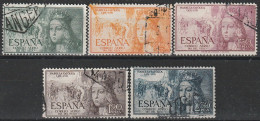 ESPAÑA 1951 Nº 1097/1101 USADO REF. 01 - Used Stamps