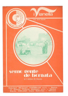 I VIANELLA - SEMO GENTE DE BORGATA - VIANELLO - Spartito Musicale - Musique Folklorique