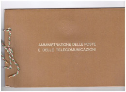 FRANCOBOLLI CELEBRATIVI POSTE ITALIANE - LIBRETTO Del 1972 - Musique Folklorique