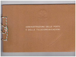 FRANCOBOLLI CELEBRATIVI POSTE ITALIANE - LIBRETTO Del 1973 - Musique Folklorique