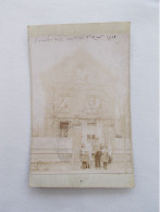 CPA CARTE POSTALE PHOTO ANCIENNE SAINT MAUR DES FOSSES VILLA AU PARC ? VILLA MARIE LOUISE 1916 DRAPEAU FRANCAIS - Saint Maur Des Fosses