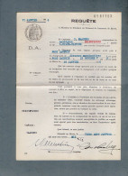 VP23.782 - FORT - DAUPHIN X LE HAVRE 1936 - Requête / Ordonnance - Capitaine NAABERG, Navire Norvégien ¨ SKIENFSJORD  ¨ - Andere & Zonder Classificatie