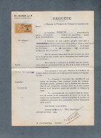 VP23.784 - SAMBAVA X LE HAVRE 1936 - Requête / Ordonnance - Capitaine PERRETTE, Navire Français ¨ VILLE DE MAJUNGA  ¨ - Andere & Zonder Classificatie