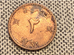 Münze Münzen Umlaufmünze Oman 2 Baisa 1970 - Oman