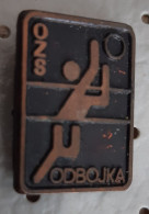 SLOVENIA Volleyball Federation OZS Vintage Pin - Volleybal