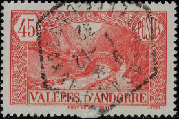 Andorre Français 1932 Y&T 34 Michel 34  Pont De Saint-Antoine 45 C - Gebraucht