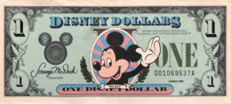 USA 1 Disney Dollar (1988) - EF/XF - Autres & Non Classés