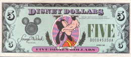 USA 5 Disney Dollars, (1988) - UNC - Autres & Non Classés