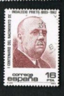 Delcampe - SPAGNA (SPAIN)  -  SG 2751  - 1983 I. PRIETO, POLITICIAN - USED - Gebruikt