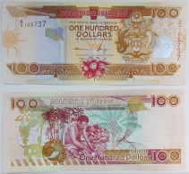 Solomon Islands 100 Dollars 2009 P 30 ND New Sign A/4 UNC - Solomon Islands