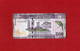 Billet 500 Rupees Sri Lanka  Alphabet T/116 976794 02-04-2015 TTB - Ireland