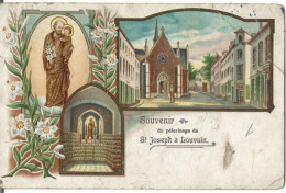 Delcampe - Souvenir Du Pélerinage De St Joseph à LOUVAIN - LEUVEN ( Plie ) - Leuven