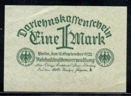 433-Allemagne Darlhenskassenschein 1m 1922 - Non Classés