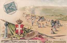 1907 Eritrea - Compagnia Cannonieri - Non VG - Eritrea