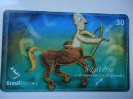 BRAZIL   USED CARDS   ZODIAC - Sternzeichen