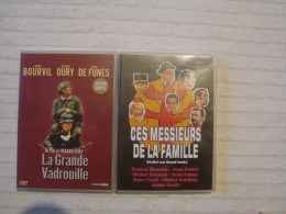 2 D V D - 2 Films : La Grande Vadrouille - Gerard Oury - Ces Messieurs De La Famille - F. Blanche - J. Poiret - Comedy