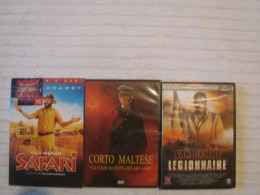 4 D V D - 3 Films : Safari : Kad Merad - Corto Maltese : La Cour Secrete - Van Damme : -le Légionnaire - Comedy