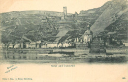 Delcampe - Germany Gruss Vom Rhein Kaub Und Gutenfels - Kaub