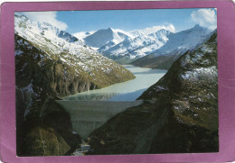 VS Hérémence  Barrage Et Lac De La Grande Dixence Au Fond Le Mont Blanc De Cheilon - Hérémence