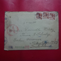 Delcampe - LETTRE LAUSANNE POUR BERLIN CACHET WWII 1944 - Lettres & Documents
