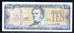 523-Liberia 10$ 2011 BH762 Neuf/unc - Liberia