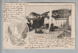 CH GR Bad Alveneu 1900-07-17 Foto Nach Bruxelles Mit 10 Rp. UPU SBK#78B - Alvaneu