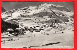 APA-08  Hospental Mit Winterhorn. Skiabfahrtsrouten.  Scheck 7008 - Hospental