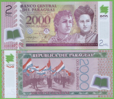 Delcampe - PARAGUAY 2000 GUARANIES 2023 P-228e  UNC - Paraguay