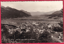 AK: Echtfoto - Telfs Gegen Osten Mit Martinswand, Gelaufen 6. 4. 1963 (Nr.1654) - Telfs
