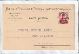 CPA :  14 X 9  -  Fabrique D'Ebauches Et De Finissages (Système Interchangeable) - Buser  Frères  , Niederdorf - Waldenburg