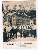 CH-8866   SEDRUN : Sporthotel Krone - Tujetsch