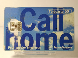 Télécarte France Télécom - 50 Unités - Année:1995 - 4 000 000 Exemplaires - Call Home - Telecom Operators