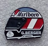 Pin's Sports - Formule 1, 1991  Casque De Gérard Berger    (194) - Automovilismo - F1
