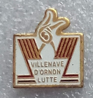 Pin's Sports - Club De Lutte, Villenave D'Ornon (Gironde)  (205) - Lucha