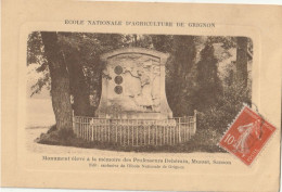 CARTE   78  GRIGNON     YVELINES   ECOLE D'AGRICULTURE - Grignon