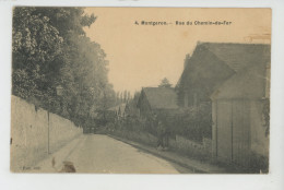 Delcampe - MONTGERON - Rue Du Chemin De Fer - Montgeron