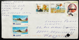 SP ENVELOPPE CUBA LA HAVANE POUR LA FRANCE / 2000 - Lettres & Documents