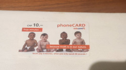 LIECHTENSTEIN-(LI-60C)-BABIES-(101)-(CHF 10)-(91-74-33-93-74)-(31.12.2012)-(00090506)-used Card - Liechtenstein