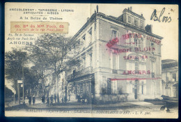 Delcampe - Cpa Du 49 -- Angers - Meubles  Antiquités  -- A La Reine De Thèbes     Sept24-64 - Angers