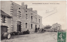 Delcampe - 87 CHATEAUPONSAC **Avenue De La Gare** Tonneaux De Vin - Chateauponsac